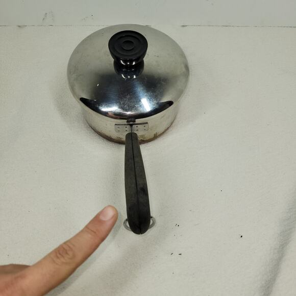 Vintage Paul Revere Ware Saucepan Pan Copper Stainless Steel Cooking Chef Cook - Picture 16 of 16